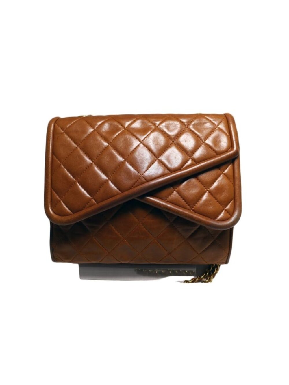 Chanel Lambskin Quilted Chain Shoulder Bag